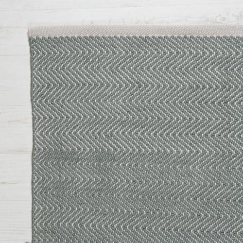 Herringbone Dove Grey Rug